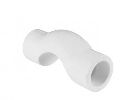 Обводное колено 20 мм (белый)