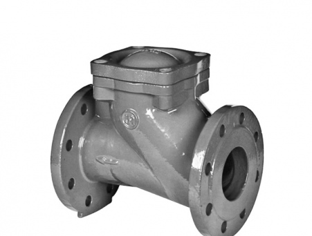 Клапан предохранительный пружинный полноподъёмный 17с28нж фланцевый с ручным подрывом Ду 50 Ру-16 Т-250 (ж, г) пр.3.(7,0-10,0) атм.