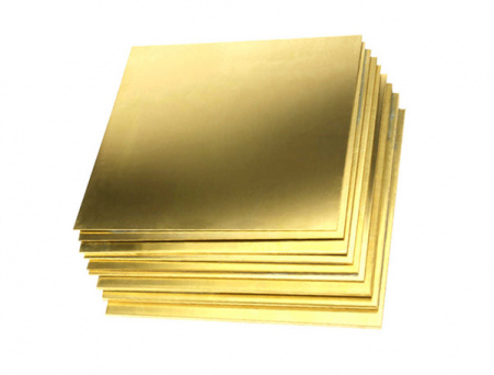 Лист латунный 16мм ЛС59-1 600х1500мм ГОСТ 2208-2007
