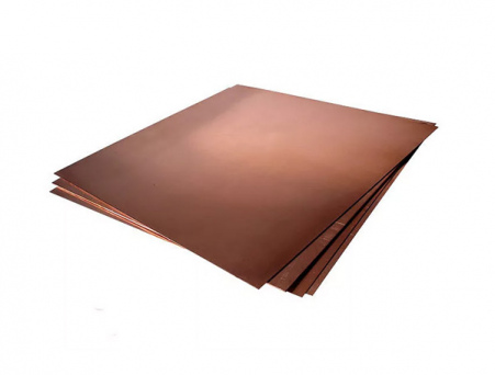 Лист медный 1.2х600х1500 мм; М1; ГОСТ 1173-2006