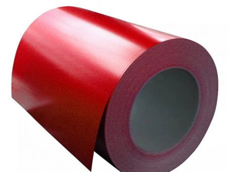 Лист плоский с полимерным покрытием RAL 8017 0.55х1000; 1250; 1500 мм