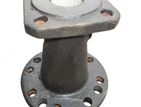 Переход PP-H на чугун серый Дн 50х75 б/нап с манжетой VALFEX 23050075М