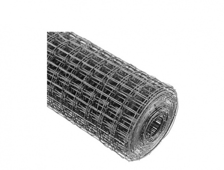 Сетка рабица с полимерным покрытием 50х50х1.6мм(2.2мм); рулон 2х10 синяя