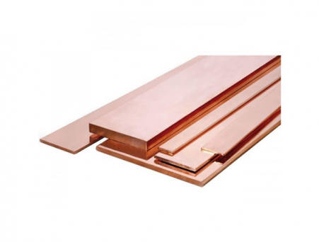 Шина медная, полоса 5х20х4м; м1; ГОСТ 434-78