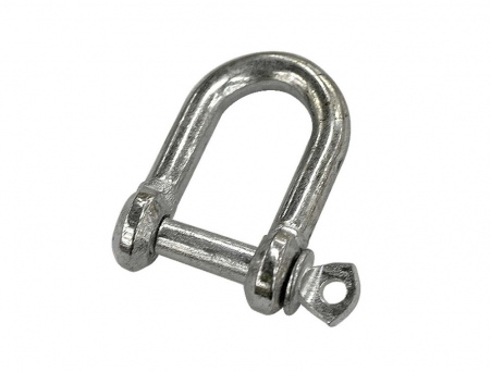 Скоба такелажная 4.75 тн СА прямая шплинтовая
