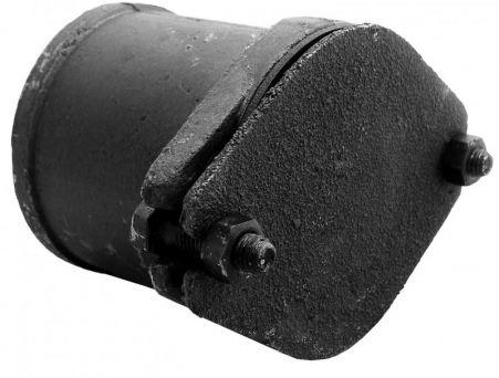 Заглушка чугун SML Ду 250 торцевая б/растр