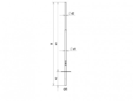 Опора освещения ОП